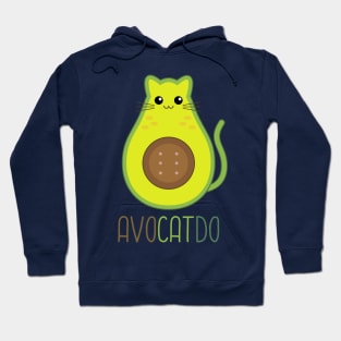 Avocado Cat (AvoCATdo) Hoodie